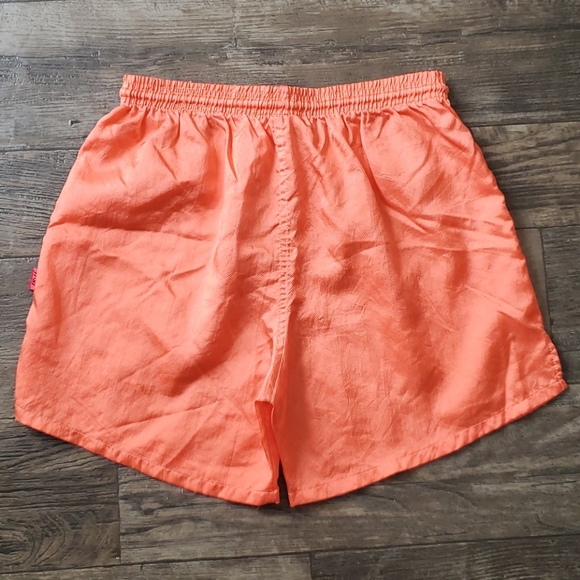 Totally Rad Vintage In Excess Drawstring Nylon Sho - Picture 6 of 6